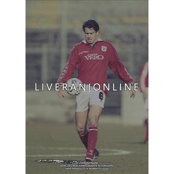 20-02-2000 BERGAMO CAMPIONATO DI CALCIO SERIE B ALZANO VIRESCIT-L.R.VICENZA 1-3 NELLA FOTO LAMBERTO ZAULI AG ALDO LIVERANI SAS