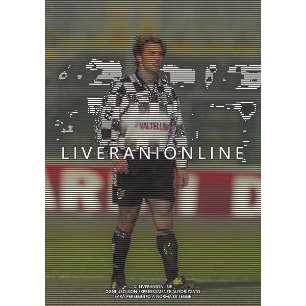 20-02-2000 BERGAMO CAMPIONATO DI CALCIO SERIE B ALZANO VIRESCIT-L.R.VICENZA 1-3 NELLA FOTO GIACOMO FERRARI AG ALDO LIVERANI SAS