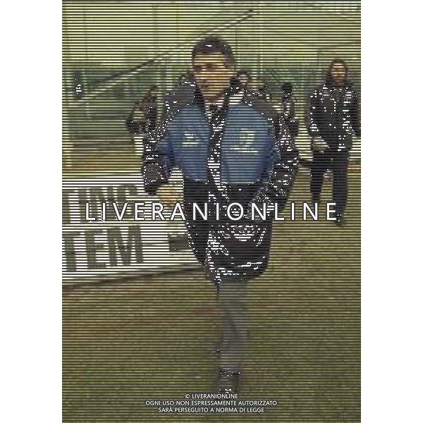20-02-2000 BERGAMO CAMPIONATO DI CALCIO SERIE B ALZANO VIRESCIT-L.R.VICENZA 1-3 NELLA FOTO CLAUDIO FOSCARINI ALLENATORE ALZANO VIRESCIT AG ALDO LIVERANI SAS