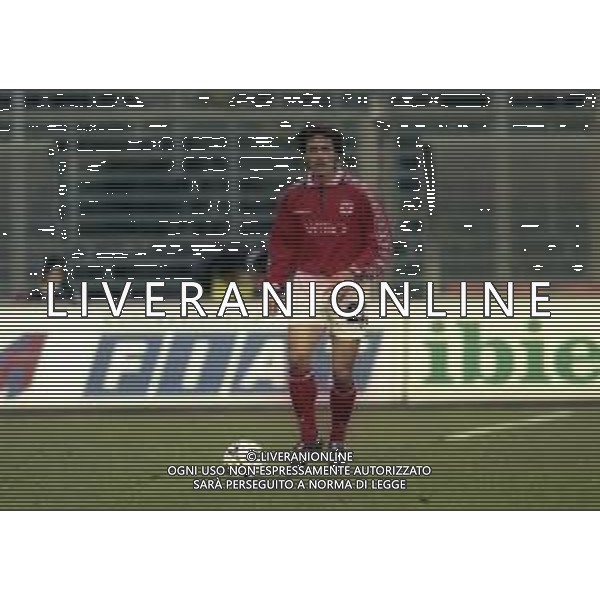 20-02-2000 BERGAMO CAMPIONATO DI CALCIO SERIE B ALZANO VIRESCIT-L.R.VICENZA 1-3 NELLA FOTO STEFANO FATTORI AG ALDO LIVERANI SAS
