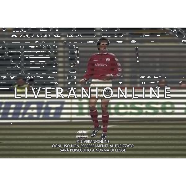 20-02-2000 BERGAMO CAMPIONATO DI CALCIO SERIE B ALZANO VIRESCIT-L.R.VICENZA 1-3 NELLA FOTO STEFANO FATTORI AG ALDO LIVERANI SAS