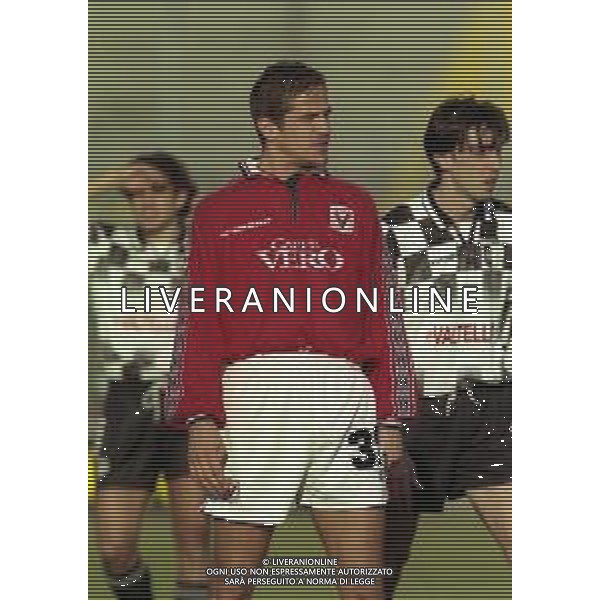 20-02-2000 BERGAMO CAMPIONATO DI CALCIO SERIE B ALZANO VIRESCIT-L.R.VICENZA 1-3 NELLA FOTO PASQUALE LUISO AG ALDO LIVERANI SAS