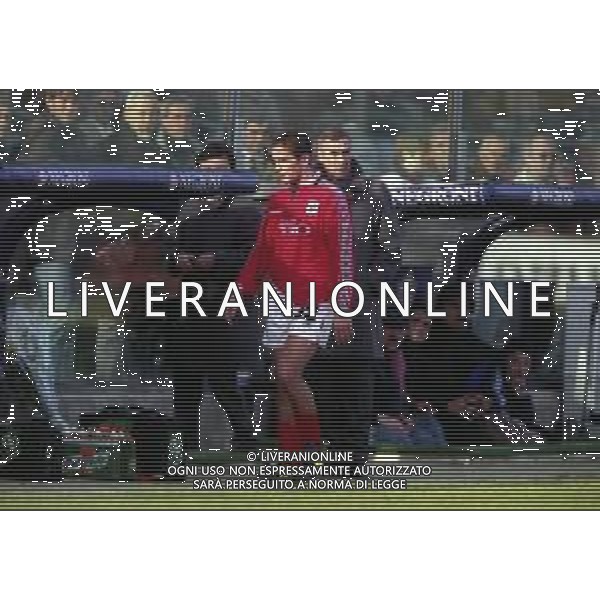 20-02-2000 BERGAMO CAMPIONATO DI CALCIO SERIE B ALZANO VIRESCIT-L.R.VICENZA 1-3 NELLA FOTO EDOARDO REJA ALLENATORE VICENZA CON PASQUALE LUISO AG ALDO LIVERANI SAS