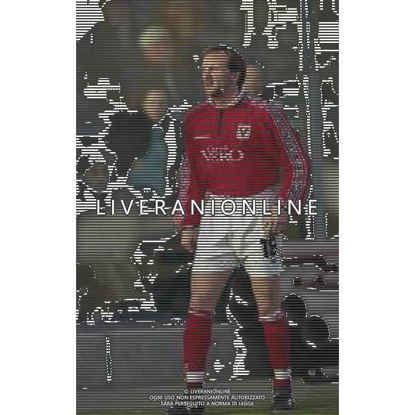 20-02-2000 BERGAMO CAMPIONATO DI CALCIO SERIE B ALZANO VIRESCIT-L.R.VICENZA 1-3 NELLA FOTO OTTAVIO PALLADINI AG ALDO LIVERANI SAS