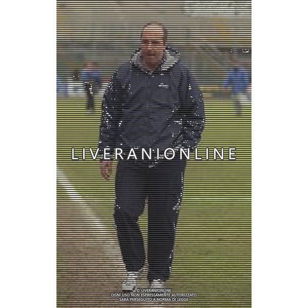 16-01-2000 BERGAMO CAMPIONATO DI CALCIO SERIE B ALZANO VIRESCIT -SAMPDORIA 0-1 NELLA FOTO GIANPIERO VENTURA ALLENATORE SAMPDORIA AG ALDO LIVERANI SAS
