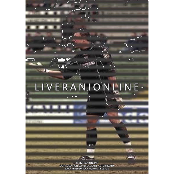 16-01-2000 BERGAMO CAMPIONATO DI CALCIO SERIE B ALZANO VIRESCIT -SAMPDORIA 0-1 NELLA FOTO ALEX CALDERONI AG ALDO LIVERANI SAS