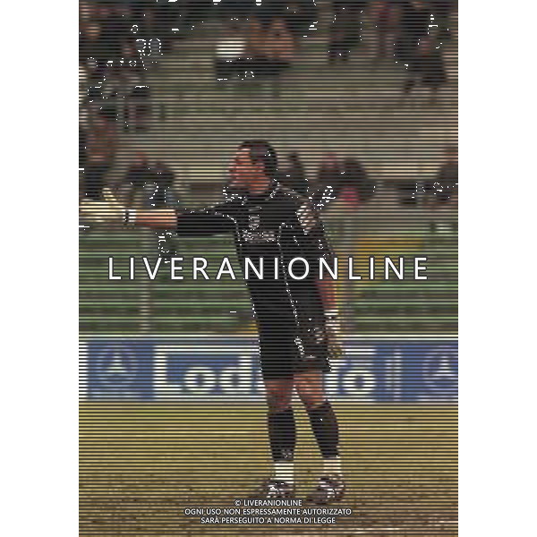16-01-2000 BERGAMO CAMPIONATO DI CALCIO SERIE B ALZANO VIRESCIT -SAMPDORIA 0-1 NELLA FOTO ALEX CALDERONI AG ALDO LIVERANI SAS