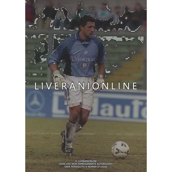 16-01-2000 BERGAMO CAMPIONATO DI CALCIO SERIE B ALZANO VIRESCIT -SAMPDORIA 0-1 NELLA FOTO MATTEO SERENI AG ALDO LIVERANI SAS