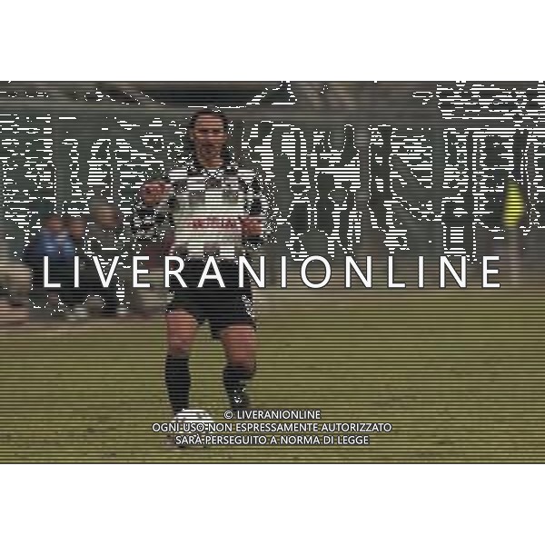 16-01-2000 BERGAMO CAMPIONATO DI CALCIO SERIE B ALZANO VIRESCIT -SAMPDORIA 0-1 NELLA FOTO STEFANO SALVATORI AG ALDO LIVERANI SAS
