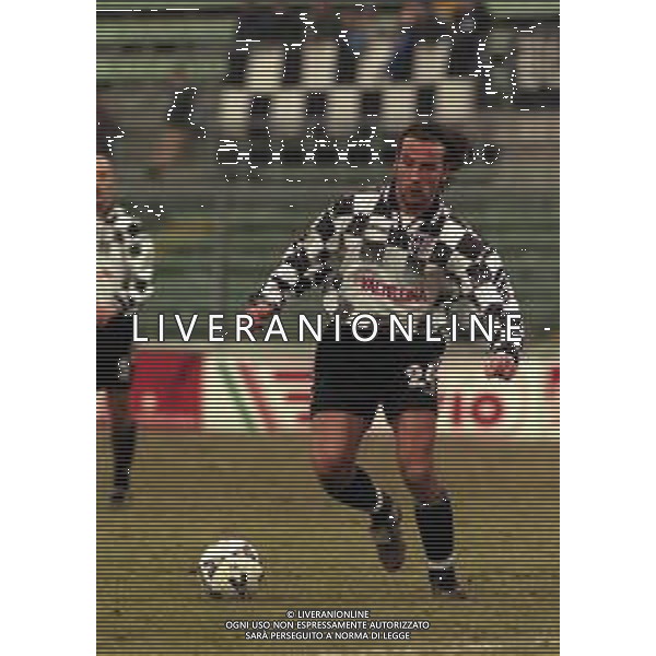 16-01-2000 BERGAMO CAMPIONATO DI CALCIO SERIE B ALZANO VIRESCIT -SAMPDORIA 0-1 NELLA FOTO GIORGIO GORGONE AG ALDO LIVERANI SAS