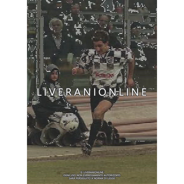 16-01-2000 BERGAMO CAMPIONATO DI CALCIO SERIE B ALZANO VIRESCIT -SAMPDORIA 0-1 NELLA FOTO CHRISTIAN SCALZO AG ALDO LIVERANI SAS