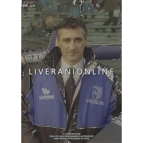 16-01-2000 BERGAMO CAMPIONATO DI CALCIO SERIE B ALZANO VIRESCIT -SAMPDORIA 0-1 NELLA FOTO CLAUDIO FOSCARINI ALLENATORE ALZANO VIRESCIT AG ALDO LIVERANI SAS