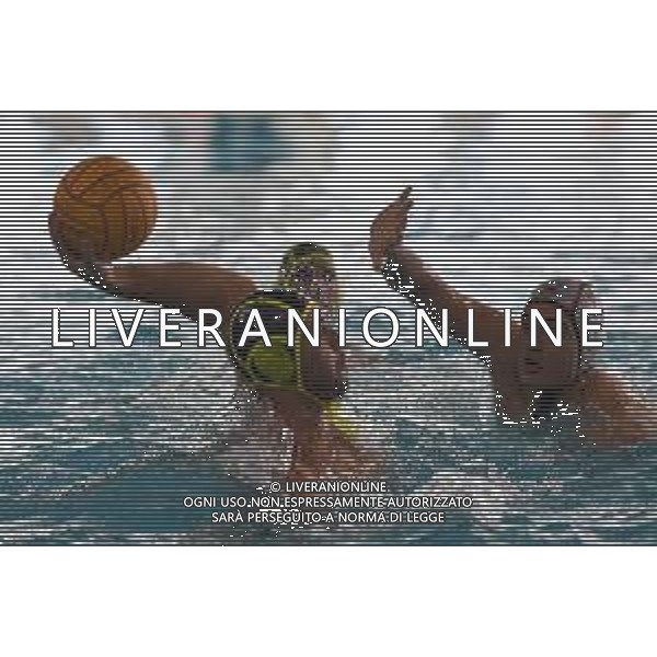 Savona vs Pro Recco - Coppa Italia di Pallanuoto 2020/2021, 25 settembre 2020 Savona, Italia Nella foto: Dusan Mandic (Pro Recco), Matteo Iocchi Gratta (Savona) @LM/Danilo Vigo AG ALDO LIVERANI SAS