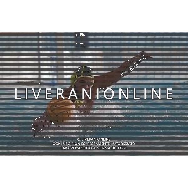 Savona vs Pro Recco - Coppa Italia di Pallanuoto 2020/2021, 25 settembre 2020 Savona, Italia Nella foto: Matteo Iocchi Gratta (Savona) , Niccolo\' Figari (Pro Recco) @LM/Danilo Vigo AG ALDO LIVERANI SAS