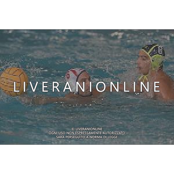 Savona vs Pro Recco - Coppa Italia di Pallanuoto 2020/2021, 25 settembre 2020 Savona, Italia Nella foto: Rizzo Valerio (Savona) , Alessandro Velotto (Pro Recco) @LM/Danilo Vigo AG ALDO LIVERANI SAS