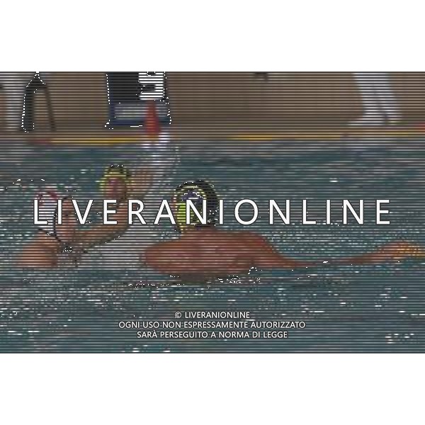 Savona vs Pro Recco - Coppa Italia di Pallanuoto 2020/2021, 25 settembre 2020 Savona, Italia Nella foto: Patchaliev Andrea (Savona) , Francesco Di Fulvio (Pro Recco) @LM/Danilo Vigo AG ALDO LIVERANI SAS