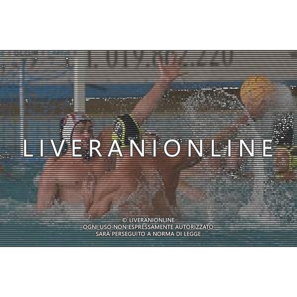 Savona vs Pro Recco - Coppa Italia di Pallanuoto 2020/2021, 25 settembre 2020 Savona, Italia Nella foto: Lorenzo Bruni (Savona) , Alessandra Ivovic (Pro Recco) @LM/Danilo Vigo AG ALDO LIVERANI SAS