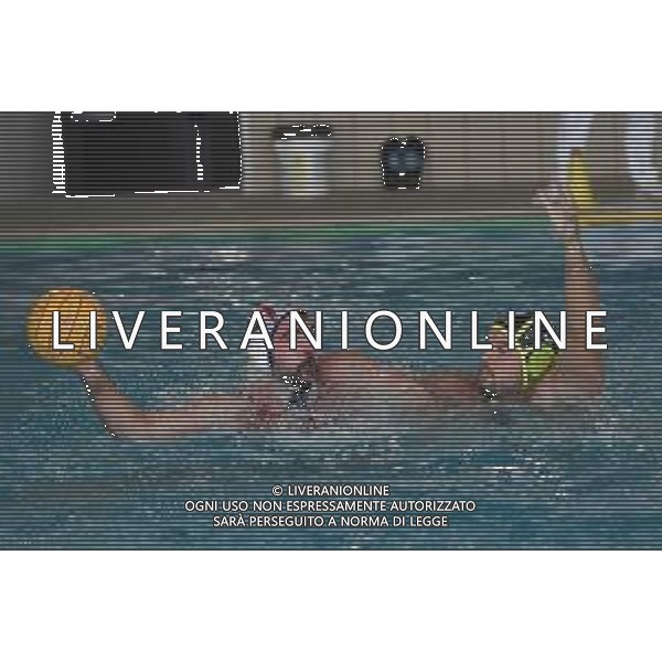 Savona vs Pro Recco - Coppa Italia di Pallanuoto 2020/2021, 25 settembre 2020 Savona, Italia Nella foto: Andrea Fondelli (Savona) , Dusan Mandic (Pro Recco) @LM/Danilo Vigo AG ALDO LIVERANI SAS