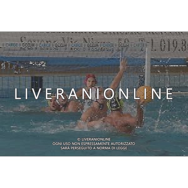 Savona vs Pro Recco - Coppa Italia di Pallanuoto 2020/2021, 25 settembre 2020 Savona, Italia Nella foto: Patchaliev Andrea (Savona) , Francesco Di Fulvio (Pro Recco) @LM/Danilo Vigo AG ALDO LIVERANI SAS