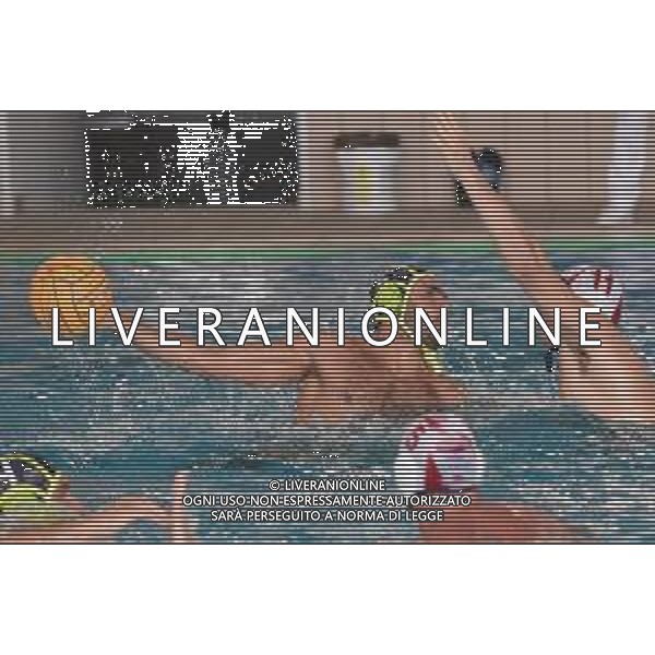 Savona vs Pro Recco - Coppa Italia di Pallanuoto 2020/2021, 25 settembre 2020 Savona, Italia Nella foto: Francesco Di Fulvio (Pro Recco), Matteo Iocchi Gratta (Savona) @LM/Danilo Vigo AG ALDO LIVERANI SAS