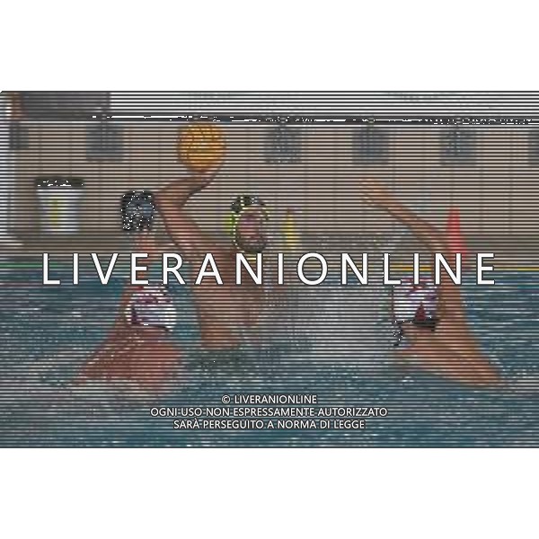 Savona vs Pro Recco - Coppa Italia di Pallanuoto 2020/2021, 25 settembre 2020 Savona, Italia Nella foto: Molina Guillermo (Savona) , Francesco Di Fulvio (Pro Recco), Giovanni Maricone (Savona) @LM/Danilo Vigo AG ALDO LIVERANI SAS