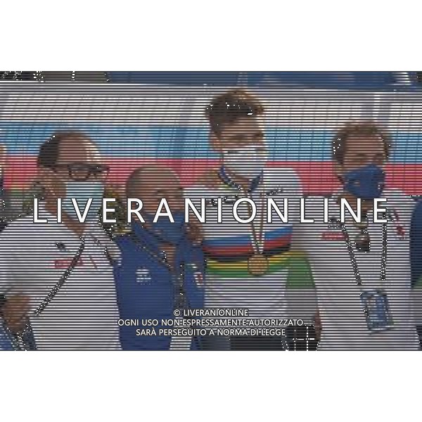 25-09-2020 World Championships Elite Cronometro; 2020, Team Ineos Grenadier; Ganna, Filippo; Cassani, Davide; Villa, Marco; Velo, Marco; Imola Autodromo; ©SIROTTI / AGENZIA ALDO LIVERANI SAS