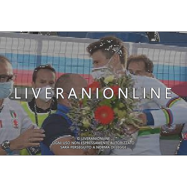 25-09-2020 World Championships Elite Cronometro; 2020, Team Ineos Grenadier; 2020, Mitchelton - Scott; Ganna, Filippo; Villa, Marco; Imola Autodromo; ©SIROTTI / AGENZIA ALDO LIVERANI SAS