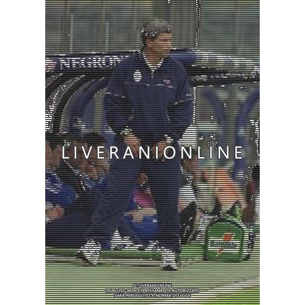 07-05-2000 BERGAMO CAMPIONATO DI CALCIO SERIE B ALZANO VIRESCIT-TREVISO 2-2 NELLA FOTO GIANFRANCO BELLOTTO ALLENATORE TREVISO CALCIO AG ALDO LIVERANI SAS 