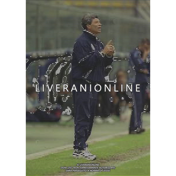 07-05-2000 BERGAMO CAMPIONATO DI CALCIO SERIE B ALZANO VIRESCIT-TREVISO 2-2 NELLA FOTO GIANFRANCO BELLOTTO ALLENATORE TREVISO CALCIO AG ALDO LIVERANI SAS 