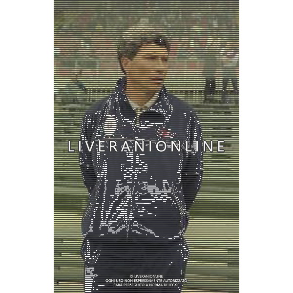 07-05-2000 BERGAMO CAMPIONATO DI CALCIO SERIE B ALZANO VIRESCIT-TREVISO 2-2 NELLA FOTO GIANFRANCO BELLOTTO ALLENATORE TREVISO CALCIO AG ALDO LIVERANI SAS