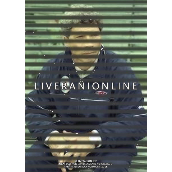 07-05-2000 BERGAMO CAMPIONATO DI CALCIO SERIE B ALZANO VIRESCIT-TREVISO 2-2 NELLA FOTO GIANFRANCO BELLOTTO ALLENATORE TREVISO CALCIO AG ALDO LIVERANI SAS