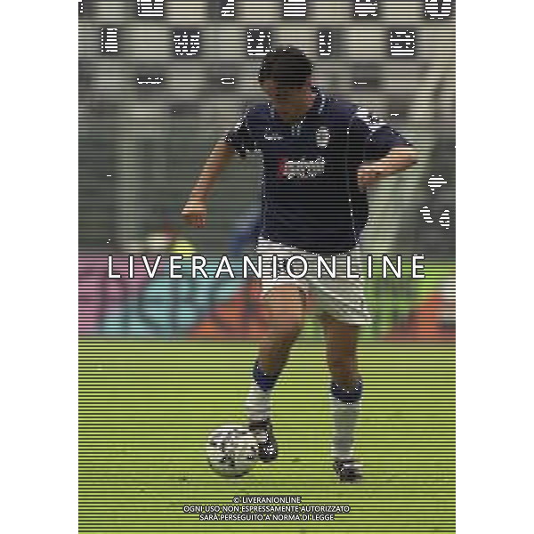 07-05-2000 BERGAMO CAMPIONATO DI CALCIO SERIE B ALZANO VIRESCIT-TREVISO 2-2 NELLA FOTO LUCA TONI AG ALDO LIVERANI SAS