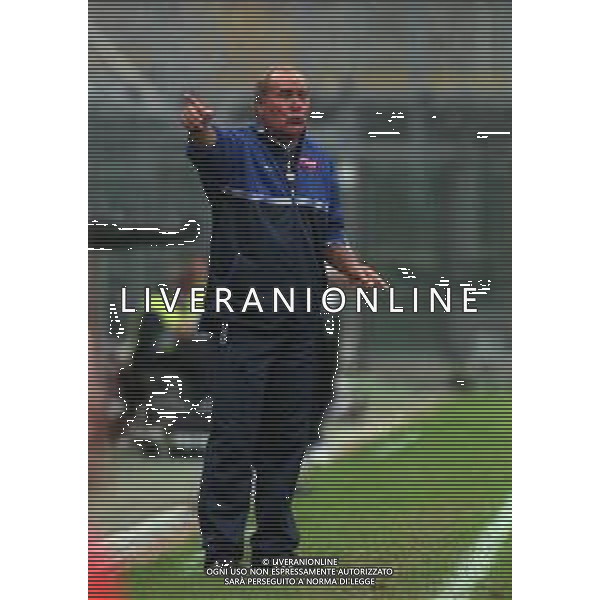 26-09-1999 BERGAMO CAMPIONATO DI CALCIO SERIE B ALZANO VIRESCIT-BRESCIA 0-1 NELLA FOTO NEDO SONETTI ALLENATORE BRESCIA CALCIO AG ALDO LIVERANI SAS