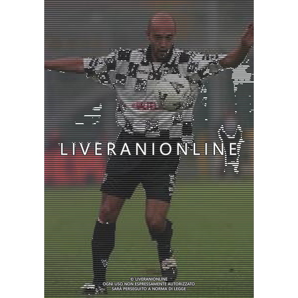 26-09-1999 BERGAMO CAMPIONATO DI CALCIO SERIE B ALZANO VIRESCIT-BRESCIA 0-1 NELLA FOTO ROBERTO ROMUALDI AG ALDO LIVERANI SAS