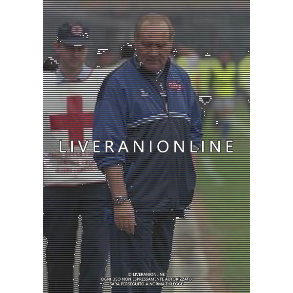 26-09-1999 BERGAMO CAMPIONATO DI CALCIO SERIE B ALZANO VIRESCIT-BRESCIA 0-1 NELLA FOTO NEDO SONETTI ALLENATORE BRESCIA CALCIO AG ALDO LIVERANI SAS