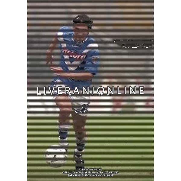 26-09-1999 BERGAMO CAMPIONATO DI CALCIO SERIE B ALZANO VIRESCIT-BRESCIA 0-1 NELLA FOTO EMILIANO BONAZZOLI AG ALDO LIVERANI SAS