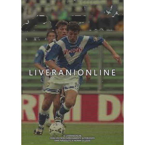 26-09-1999 BERGAMO CAMPIONATO DI CALCIO SERIE B ALZANO VIRESCIT-BRESCIA 0-1 NELLA FOTO DARIO HUBNER AG ALDO LIVERANI SAS