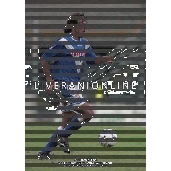 26-09-1999 BERGAMO CAMPIONATO DI CALCIO SERIE B ALZANO VIRESCIT-BRESCIA 0-1 NELLA FOTO ANDRES YLLANA AG ALDO LIVERANI SAS