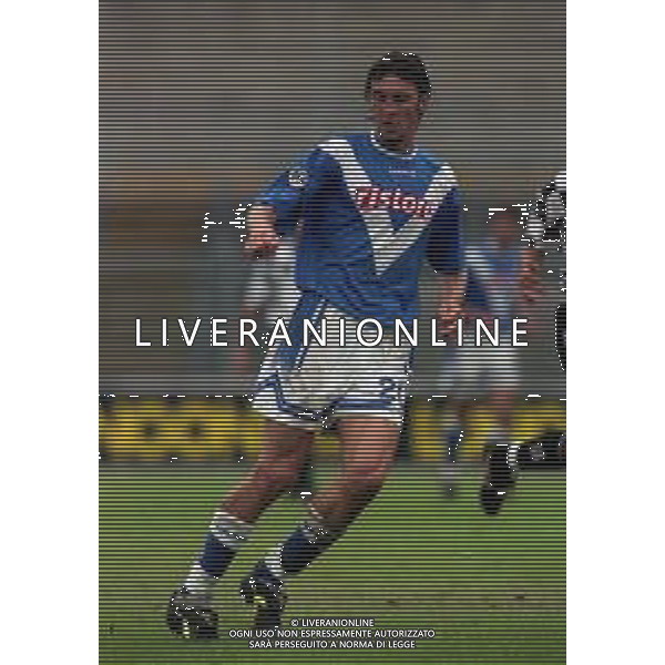 26-09-1999 BERGAMO CAMPIONATO DI CALCIO SERIE B ALZANO VIRESCIT-BRESCIA 0-1 NELLA FOTO EMILIANO BONAZZOLI AG ALDO LIVERANI SAS