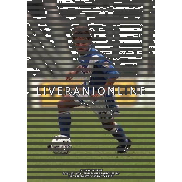 26-09-1999 BERGAMO CAMPIONATO DI CALCIO SERIE B ALZANO VIRESCIT-BRESCIA 0-1 NELLA FOTO EMANUELE FILIPPINI AG ALDO LIVERANI SAS