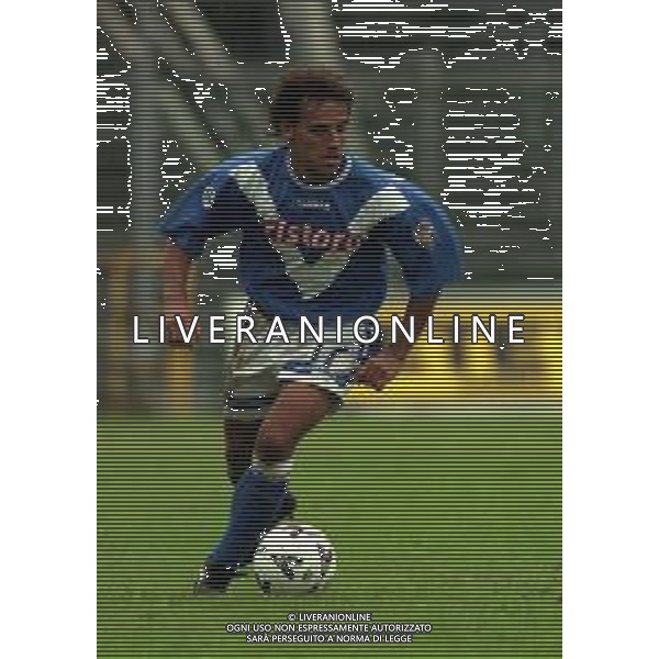 26-09-1999 BERGAMO CAMPIONATO DI CALCIO SERIE B ALZANO VIRESCIT-BRESCIA 0-1 NELLA FOTO EMANUELE FILIPPINI AG ALDO LIVERANI SAS