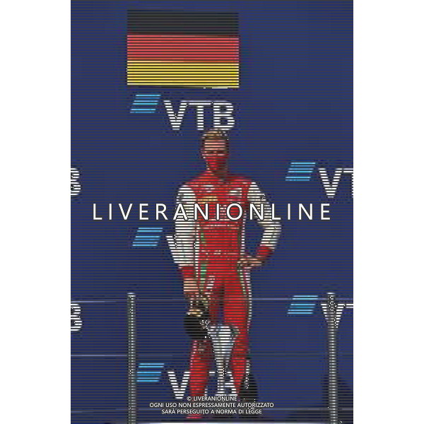 Race winner Mick Schumacher (GER) PREMA Racing on the podium. 26.09.2020. FIA Formula 2 Championship, Rd 10, Sochi, Russia, Saturday. - www.xpbimages.com, EMail: requests@xpbimages.com Copyright: XPB Images / AGENZIA ALDO LIVERANI SAS - ITALY ONLY EDITORIAL USE ONLY