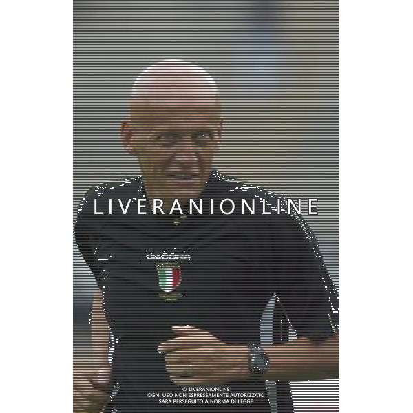 LA SPEZIA 06/08/2005 TIM CUP SPEZIA-CESENA NELLA FOTO: L\'ARBITRO COLLINA PIERLUIGI FOTO BARATTINI ALEXANDRO/AG. ALDO LIVERANI