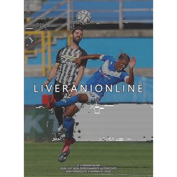 Brescia-Ascoli Campionato di Calcio serie BKT 2020/2021 1a giornata Brescia, 26 Settembre 2020 Nella foto: Anastasios Avlonitis e Florian Aye\' Ph. Soli - Ag. Aldo Liverani/ AGENZIA ALDO LIVERANI SAS