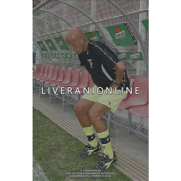 LA SPEZIA 06/08/2005 TIM CUP SPEZIA-CESENA NELLA FOTO: L\'ARBITRO COLLINA PIERLUIGI FOTO BARATTINI ALEXANDRO/AG. ALDO LIVERANI