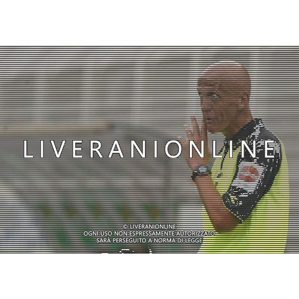 LA SPEZIA 06/08/2005 TIM CUP SPEZIA-CESENA NELLA FOTO: L\'ARBITRO COLLINA PIERLUIGI FOTO BARATTINI ALEXANDRO/AG. ALDO LIVERANI