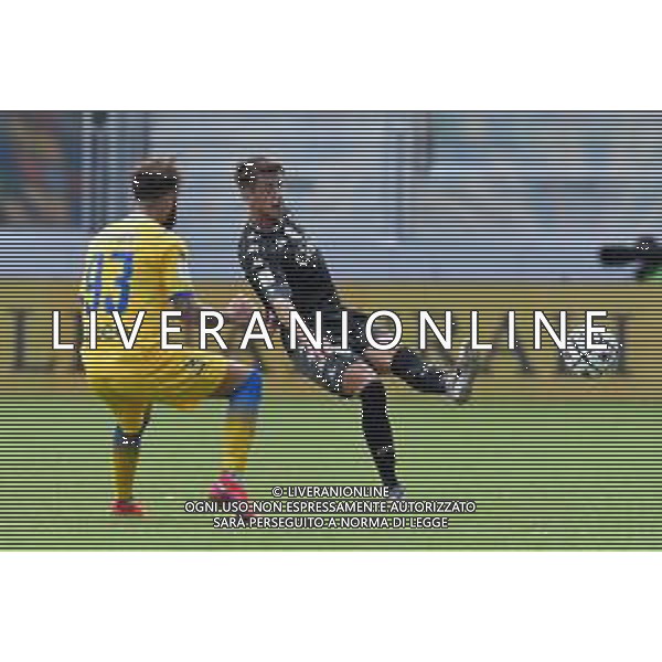 Frosinone vs Empoli - Campionato di Calcio Serie B 2020/2021, 26 settembre 2020 Frosinone, Italia Nella foto: ALEKSA TERZICEMPOLI E GRIGORIS KASTANOS FROSINONE @LM/Claudio Pasquazi AG ALDO LIVERANI SAS