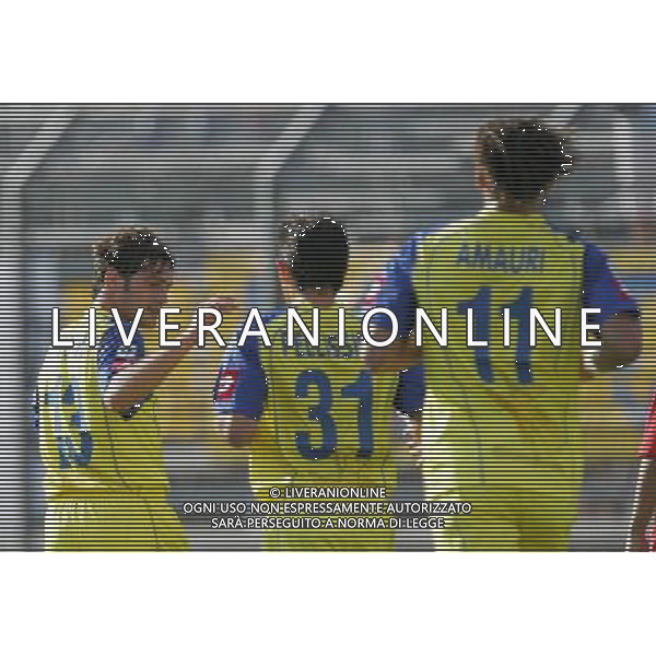 Valenza 07-08-2005 Valenzana-Chievo nella foto esultanza antonelli ph marco luzzani/ag. aldo liverani s.a.s.