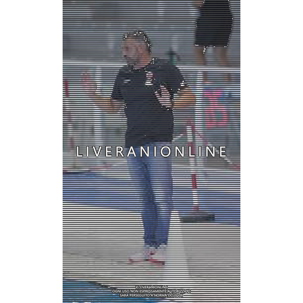 SIS Roma vs Vela Nuoto Ancona - Coppa Italia Femminile di Pallanuoto 2020/2021, 26 settembre 2020 Roma, Italia Nella foto: coach M. Capanna (SIS Roma) @LM/Luigi Mariani AG ALDO LIVERANI SAS