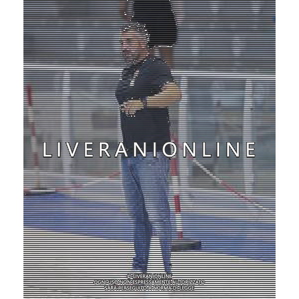SIS Roma vs Vela Nuoto Ancona - Coppa Italia Femminile di Pallanuoto 2020/2021, 26 settembre 2020 Roma, Italia Nella foto: coach M. Capanna (SIS Roma) @LM/Luigi Mariani AG ALDO LIVERANI SAS